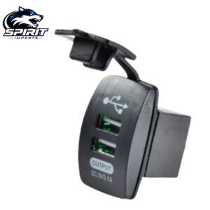 Cargador USB de 3.1A con diseño en forma de barco e interruptor