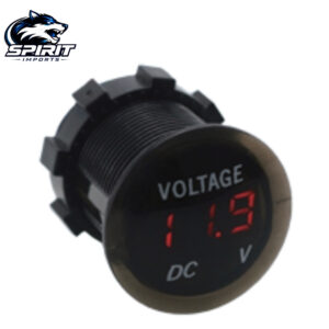 Voltimetro digital semitransparente de 3 a 32V CC para auto y bus