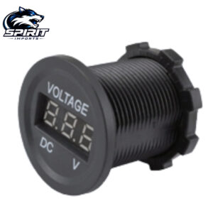 Voltimetro digital largo de 3 a 32V CC para auto y bus